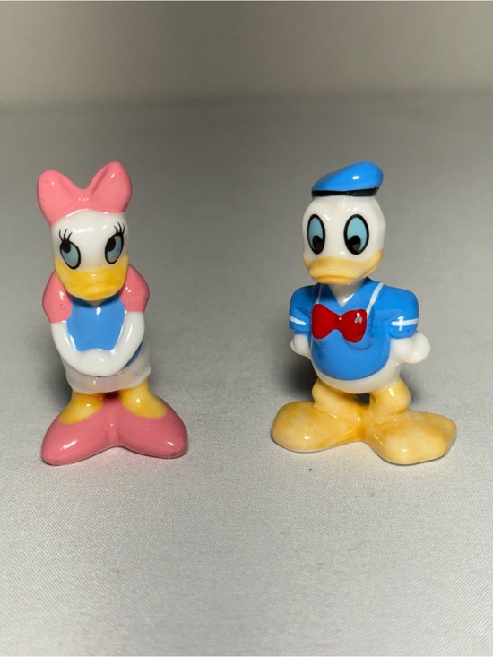 Disney Other - Vintage Disney Bone China Daisy & Donald Duck Miniature Figurines